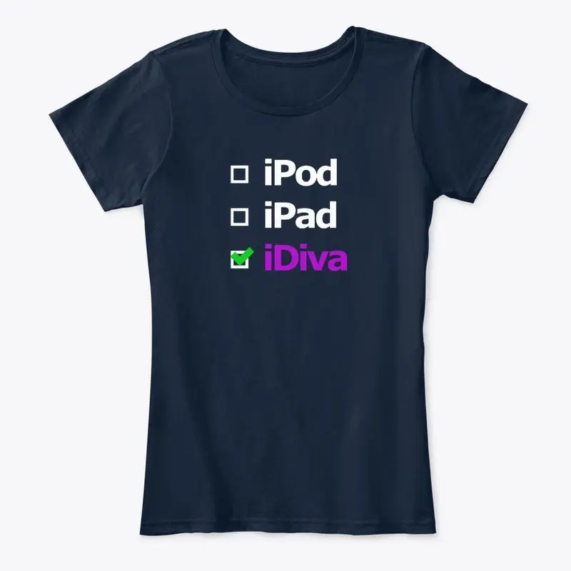 Tshirt Diva iDiva